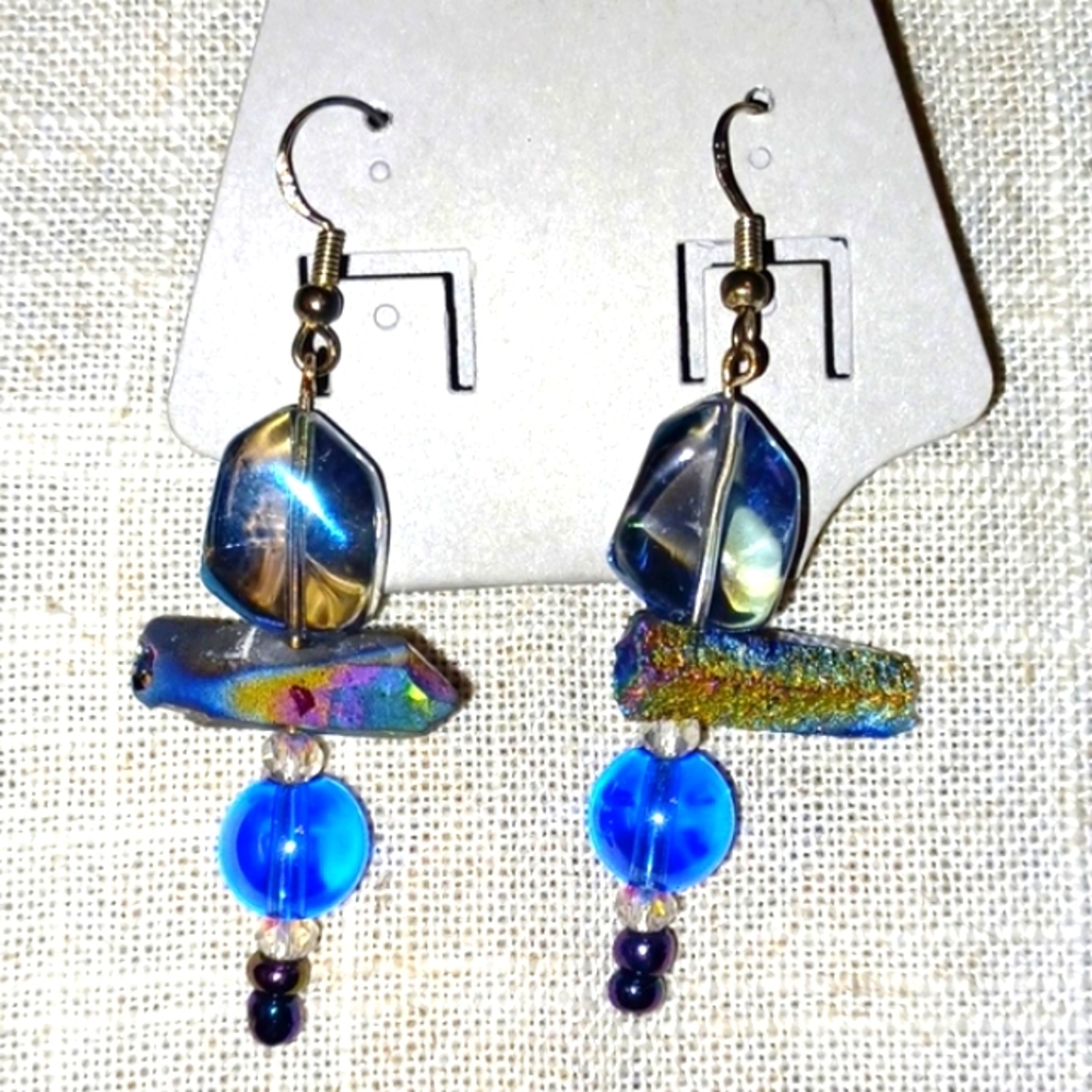 Adonis Blue Planet Earrings